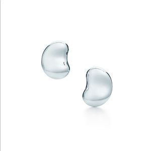 Tiffany & co Elsa Peretti bean earrings